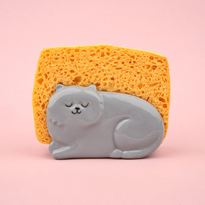 Cat Sponge Holder