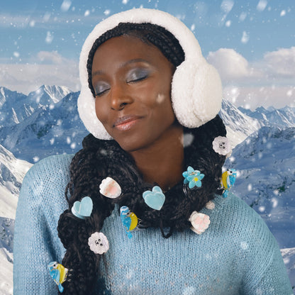 Mini pince à cheveux Mésange