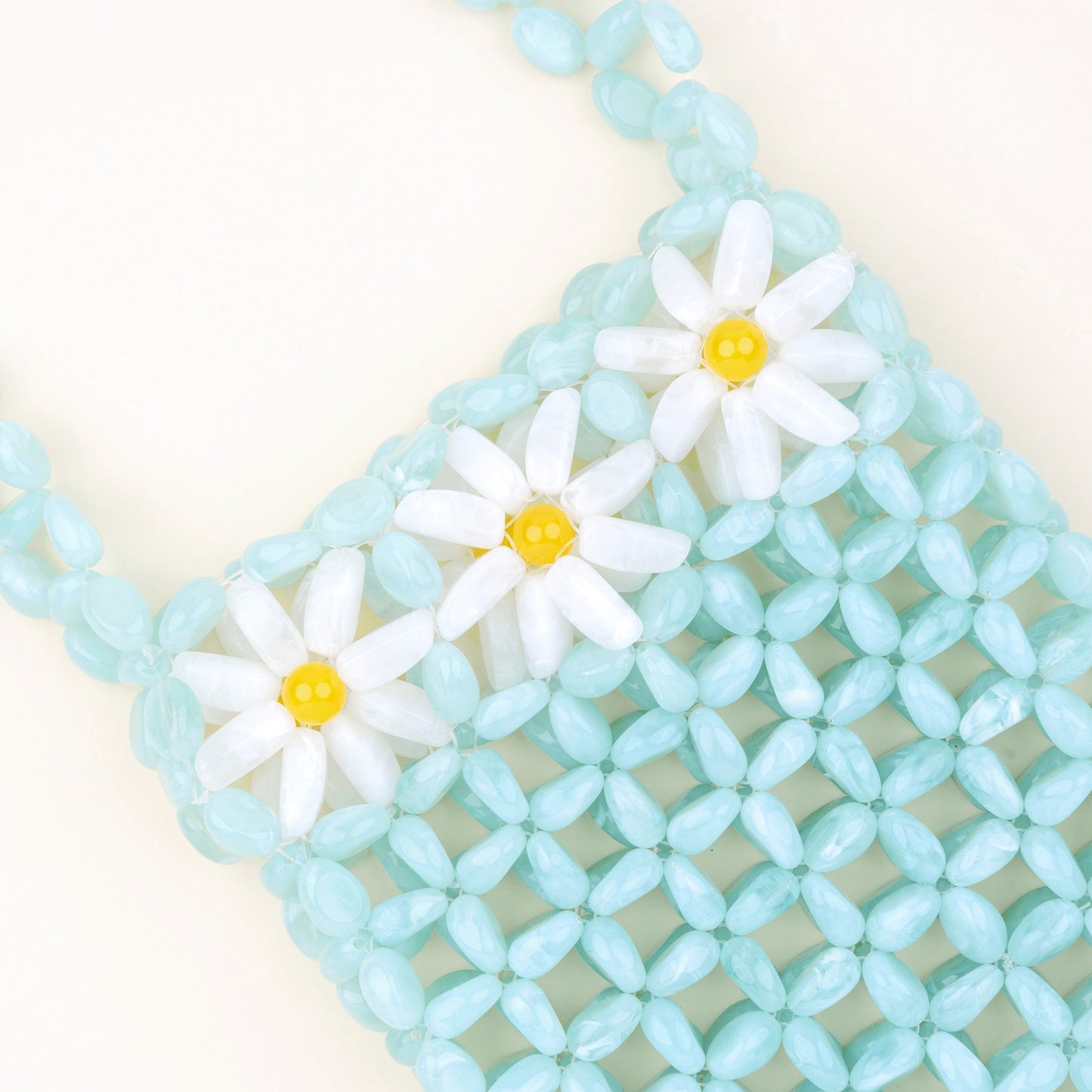 Daisy Beaded Bag