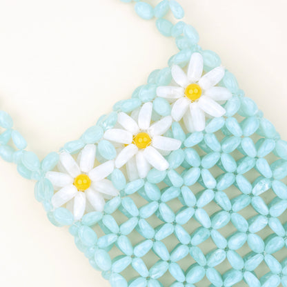 Daisy Beaded Bag