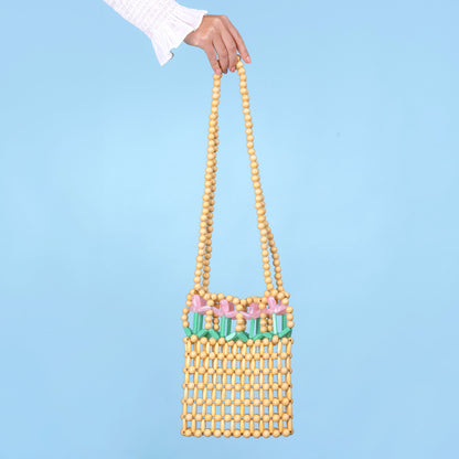 Sac en perles Tulipe