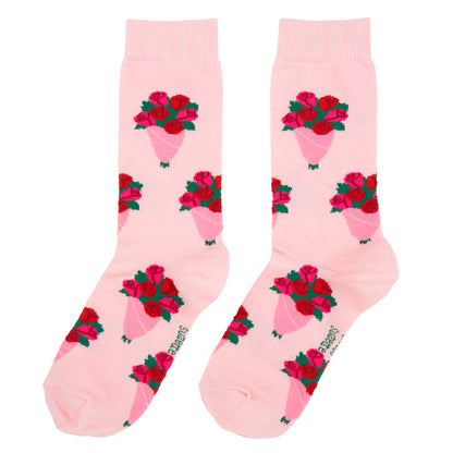 Roses Bouquet Socks