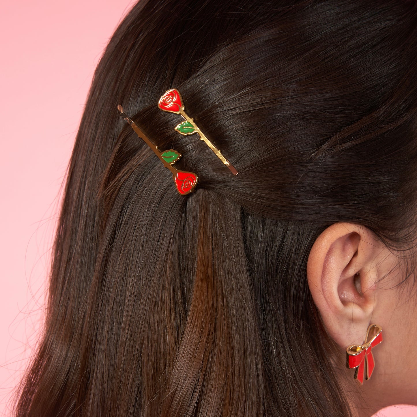 Roses Bobby Pins