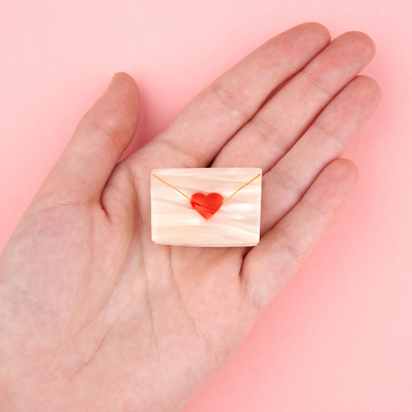 Love Letter Mini Hair Claw