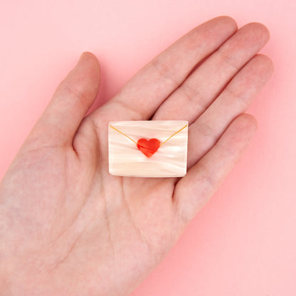 Love Letter Mini Hair Claw