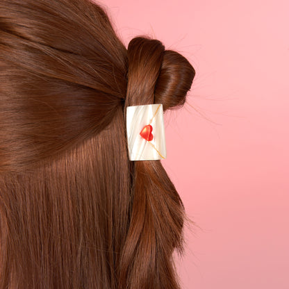 Love Letter Mini Hair Claw