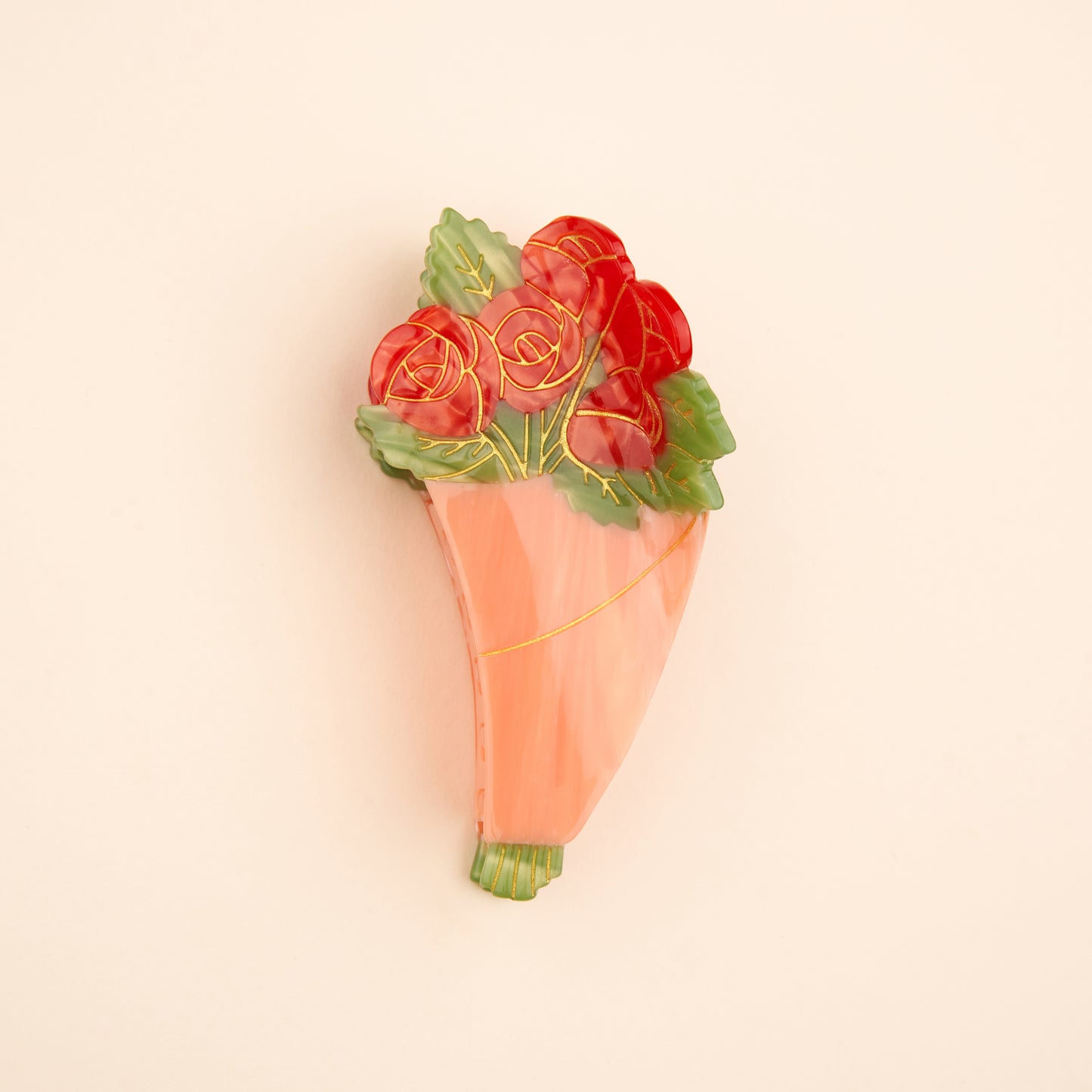 Pince à cheveux Bouquet de Roses