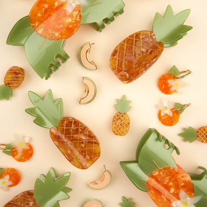 Orange Blossom Earrings