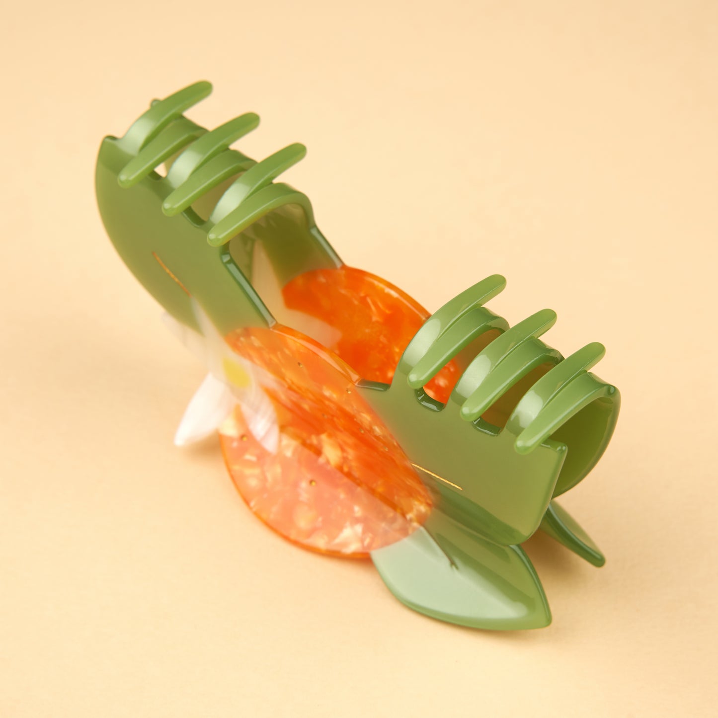 Orange Blossom Hair Claw