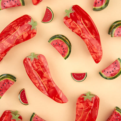 Chili Pepper Hair Claw