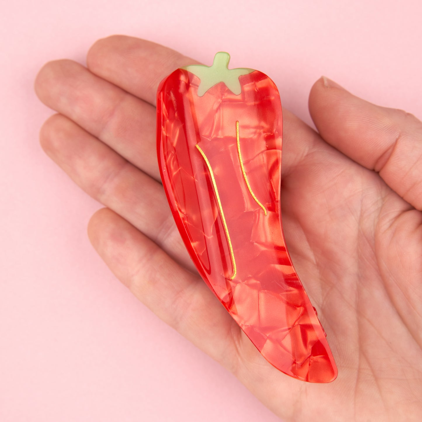 Chili Pepper Hair Claw