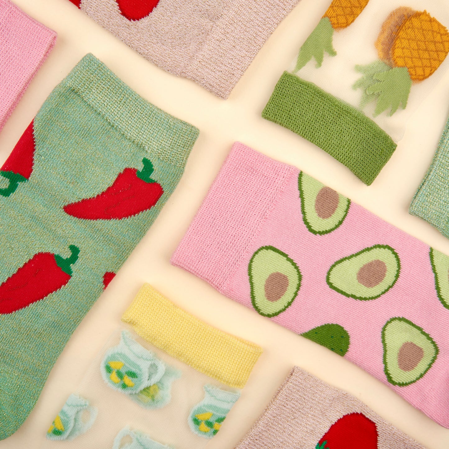 Chaussettes Tomate