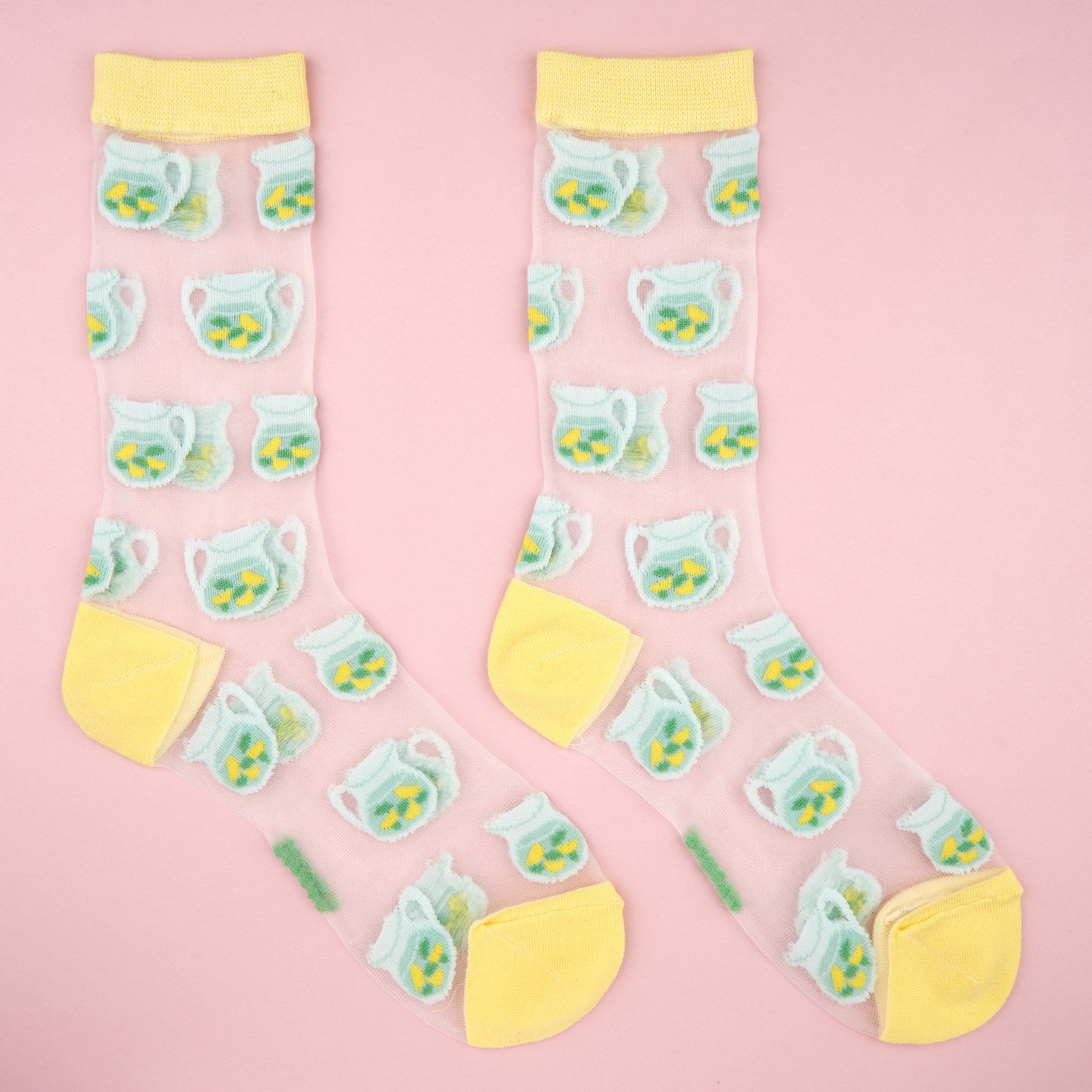 Lemonade Sheer Socks