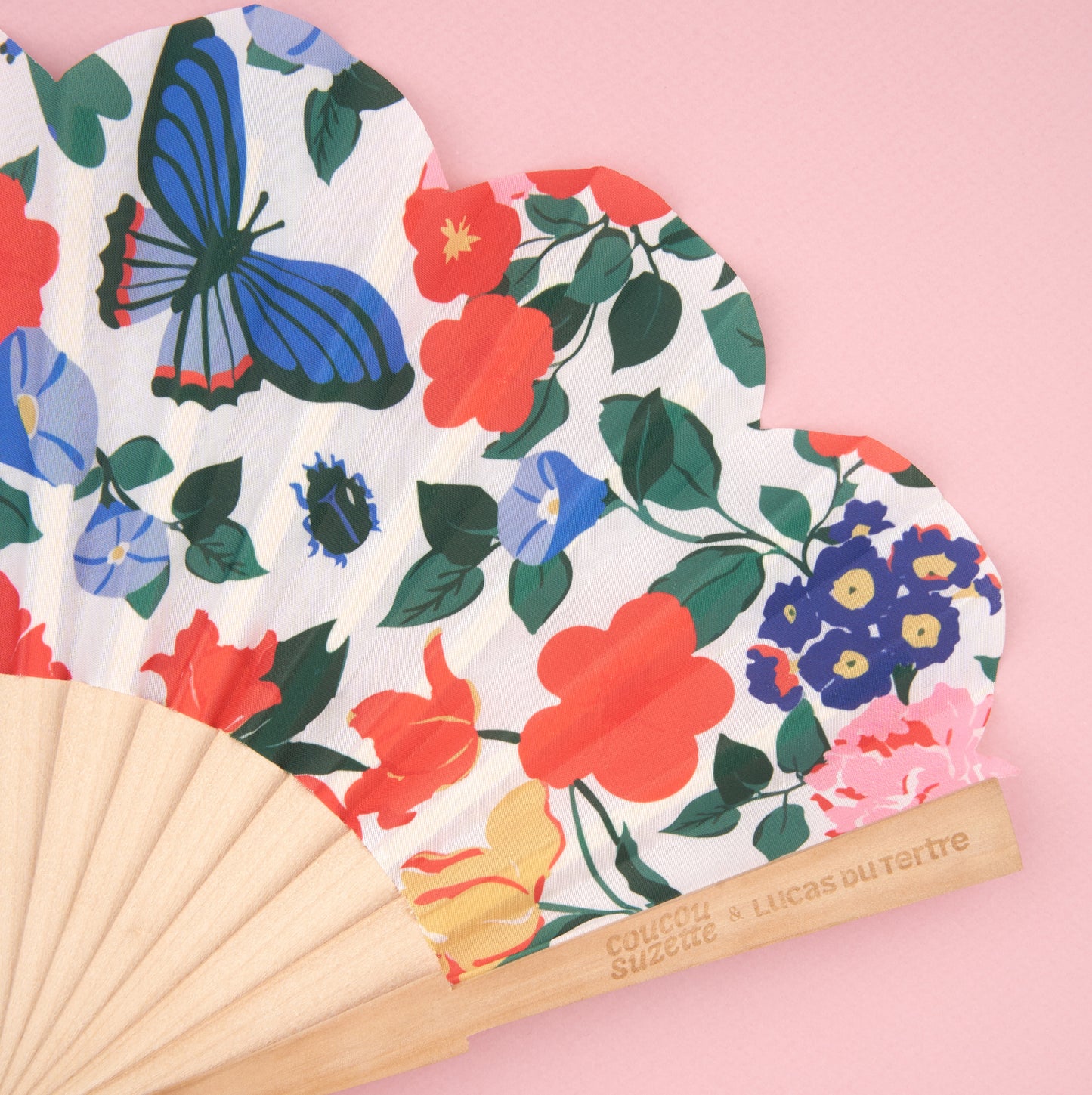 Flower Bouquet Hand Fan