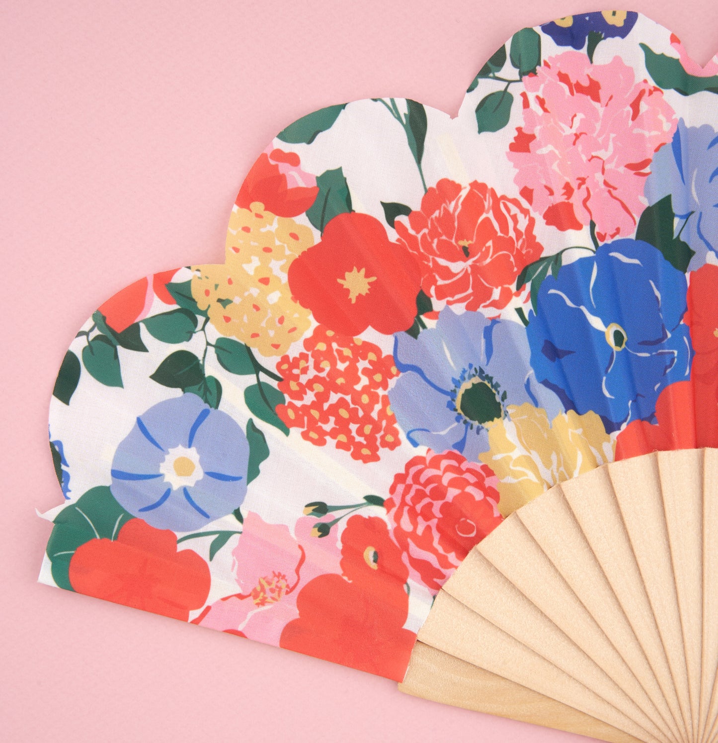 Flower Bouquet Hand Fan
