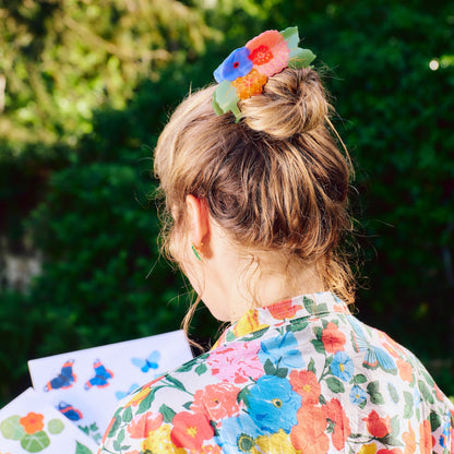 Pince à cheveux Grand Bouquet de fleurs