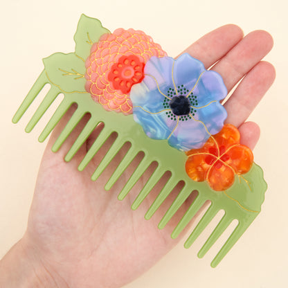 Flower Bouquet Comb