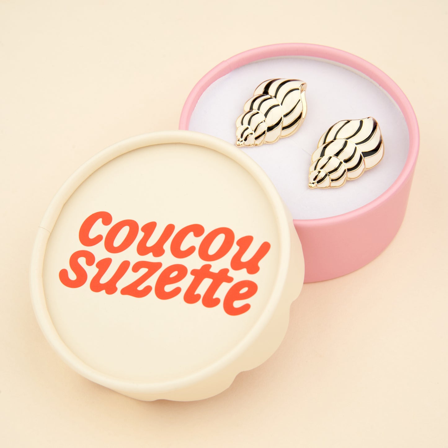 Seashell Metal Earrings