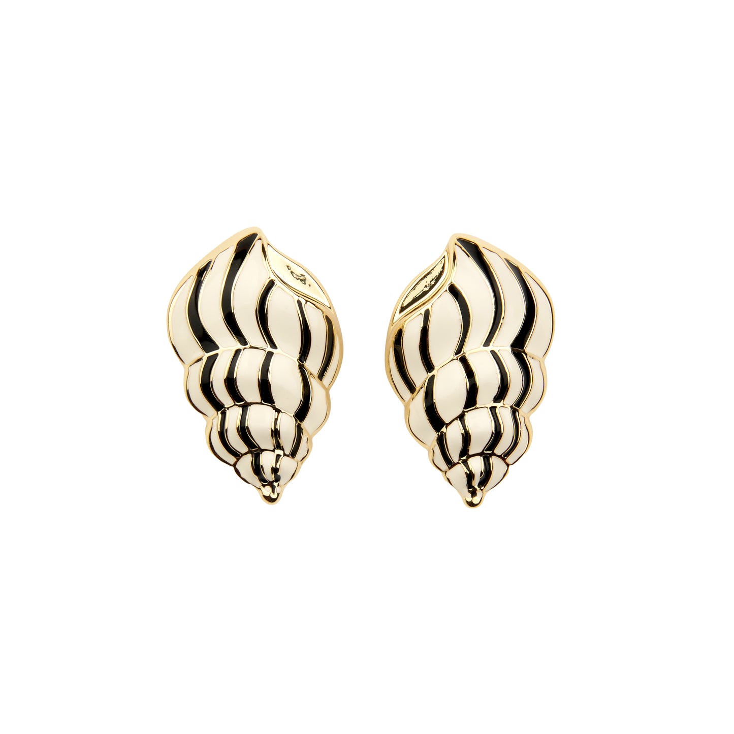 Seashell Metal Earrings
