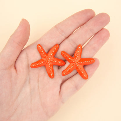 Starfish Metal Earrings