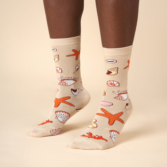 Chaussettes Coquillages