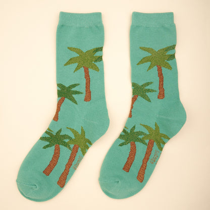 Palm Tree Socks