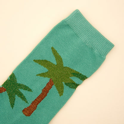 Palm Tree Socks