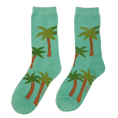 Palm Tree Socks