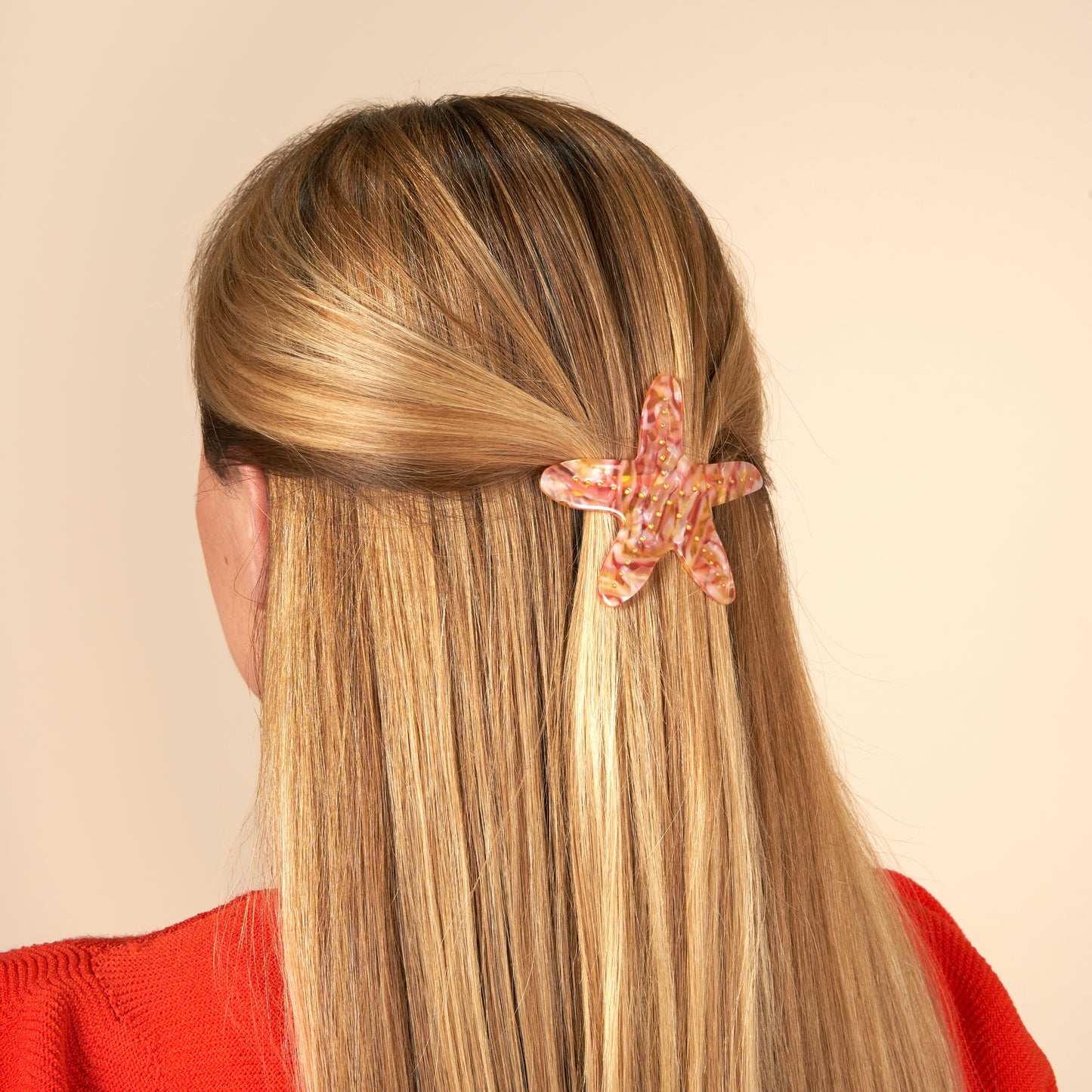French Barrette Étoile de Mer
