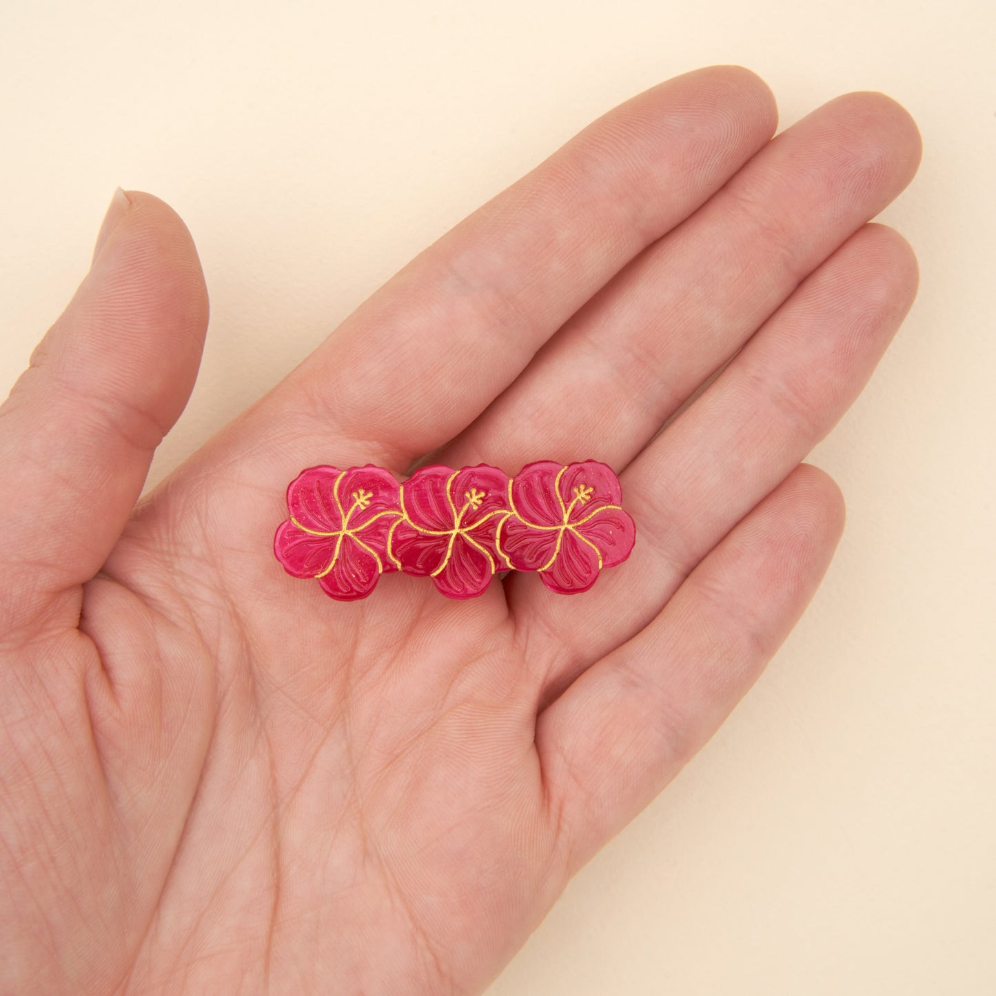 Hibiscus Hair Clip