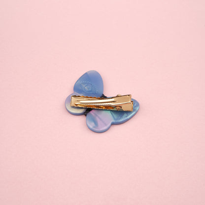 Lavender Butterfly Hair Clip
