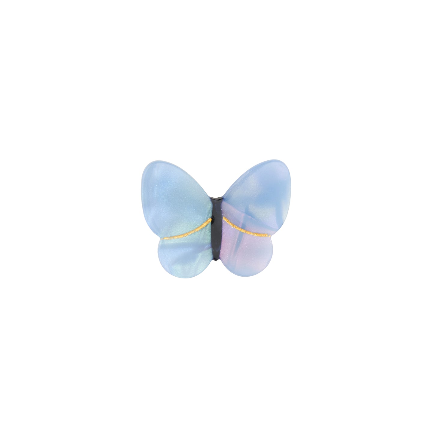 Lavender Butterfly Hair Clip