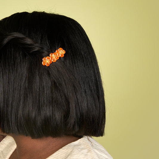 Nasturtium Hair Clip