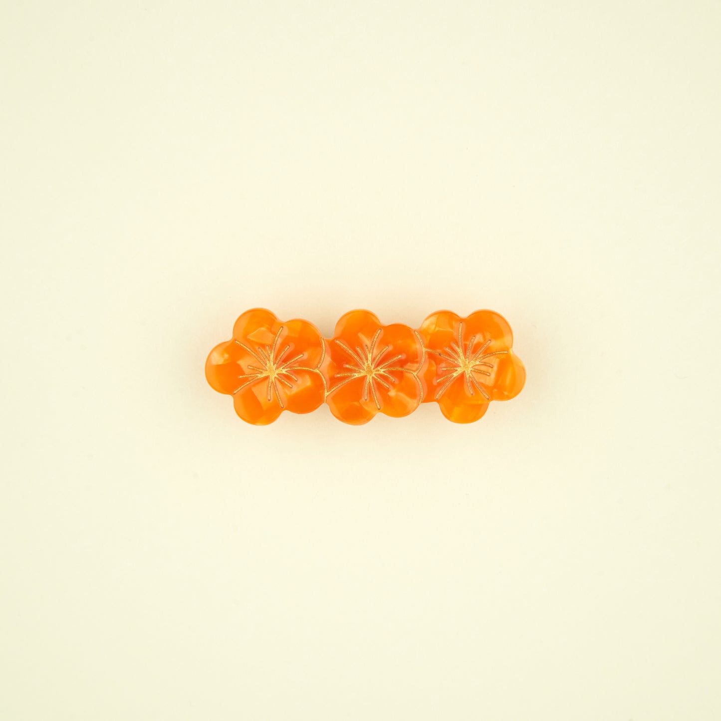 Nasturtium Hair Clip