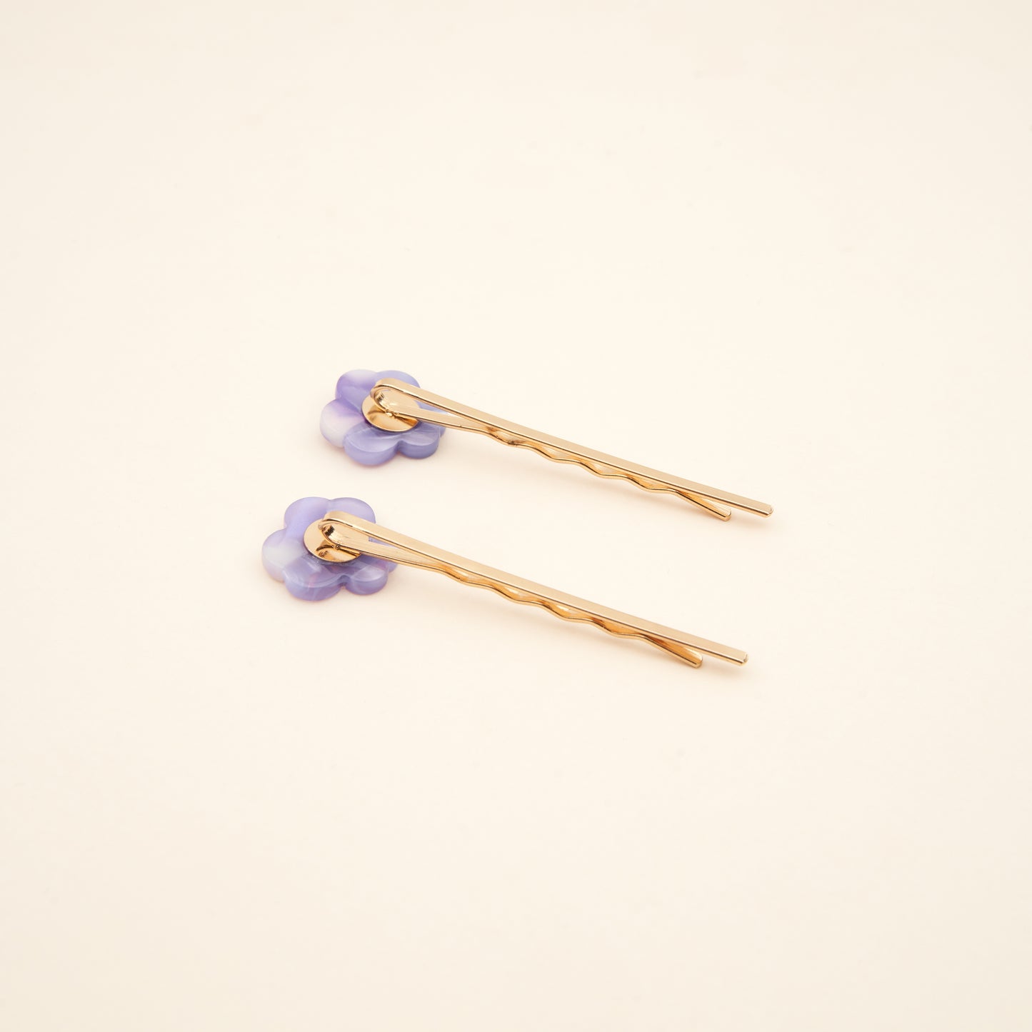 Pansies Bobby Pins