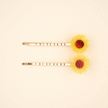 Sunflowers Bobby Pins