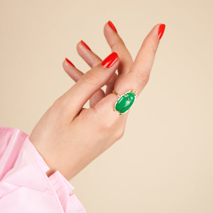 Bague Scarabée