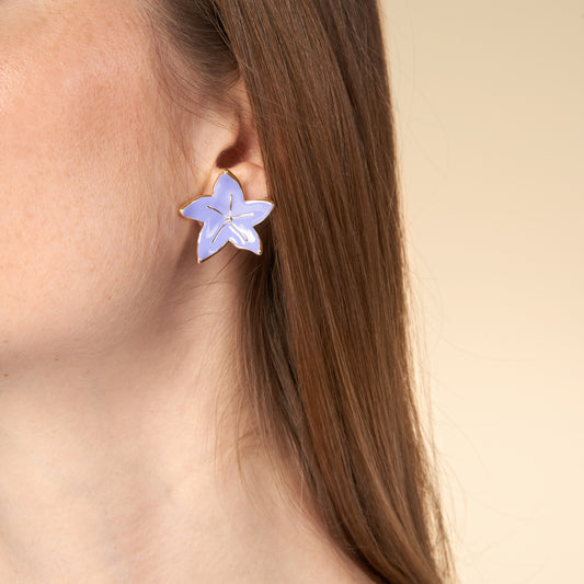 Boucles d'oreilles Campanule