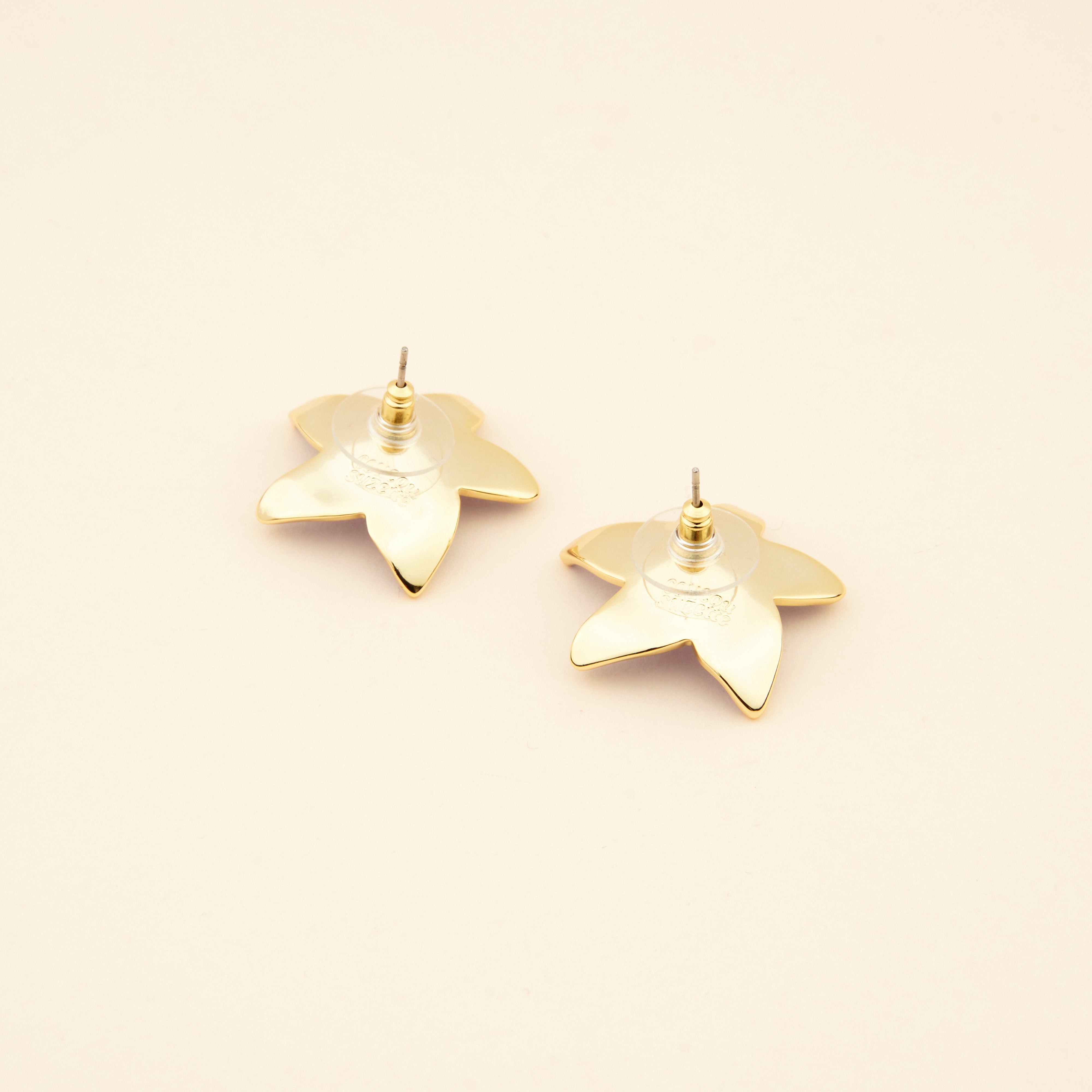 Asymmetrical Floral Earrings - trendy statement jewelry | Coucou