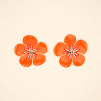 Nasturtium Earrings