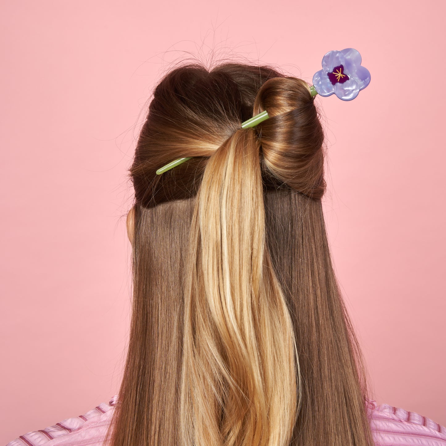 Pansy Hair Stick