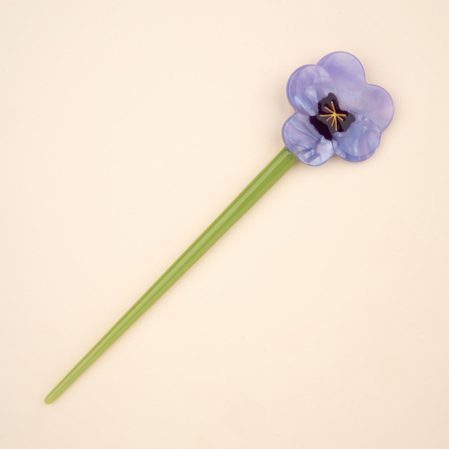 Pansy Hair Stick