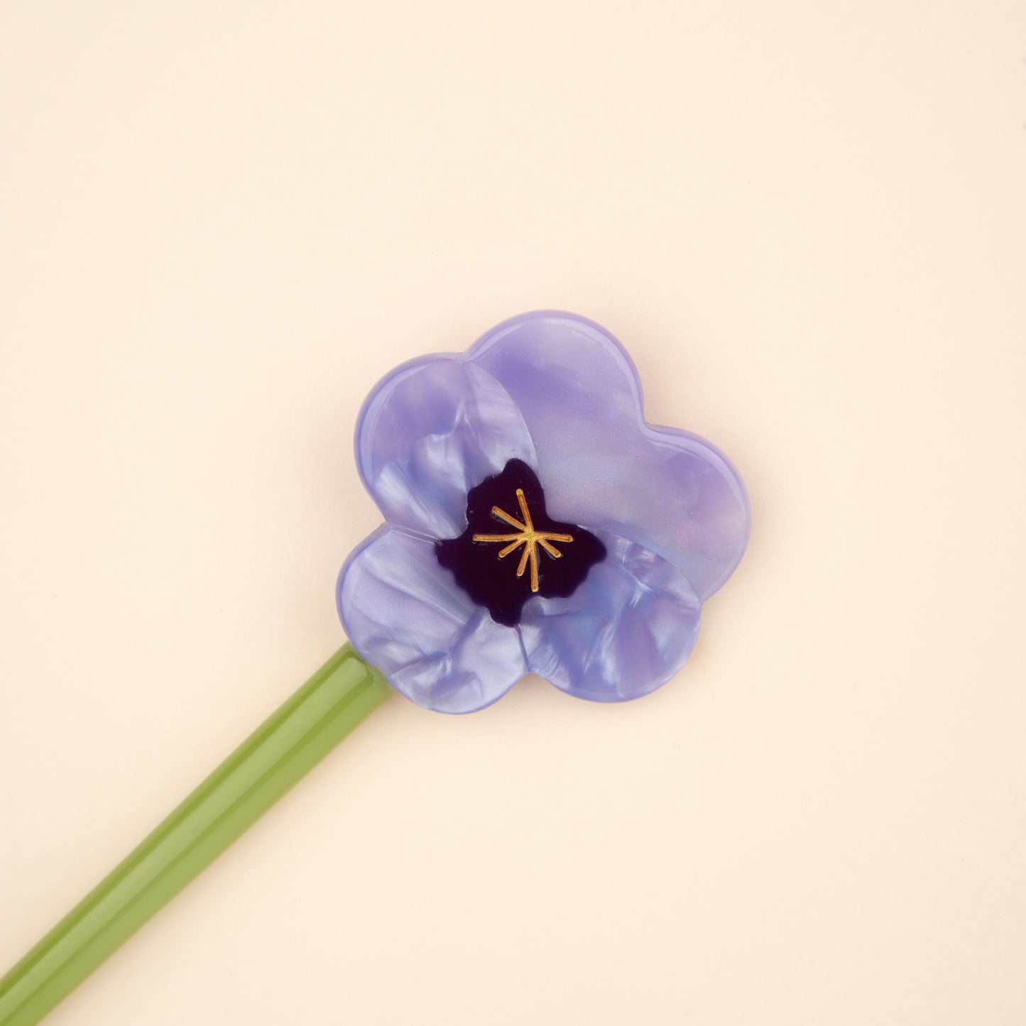 Pansy Hair Stick
