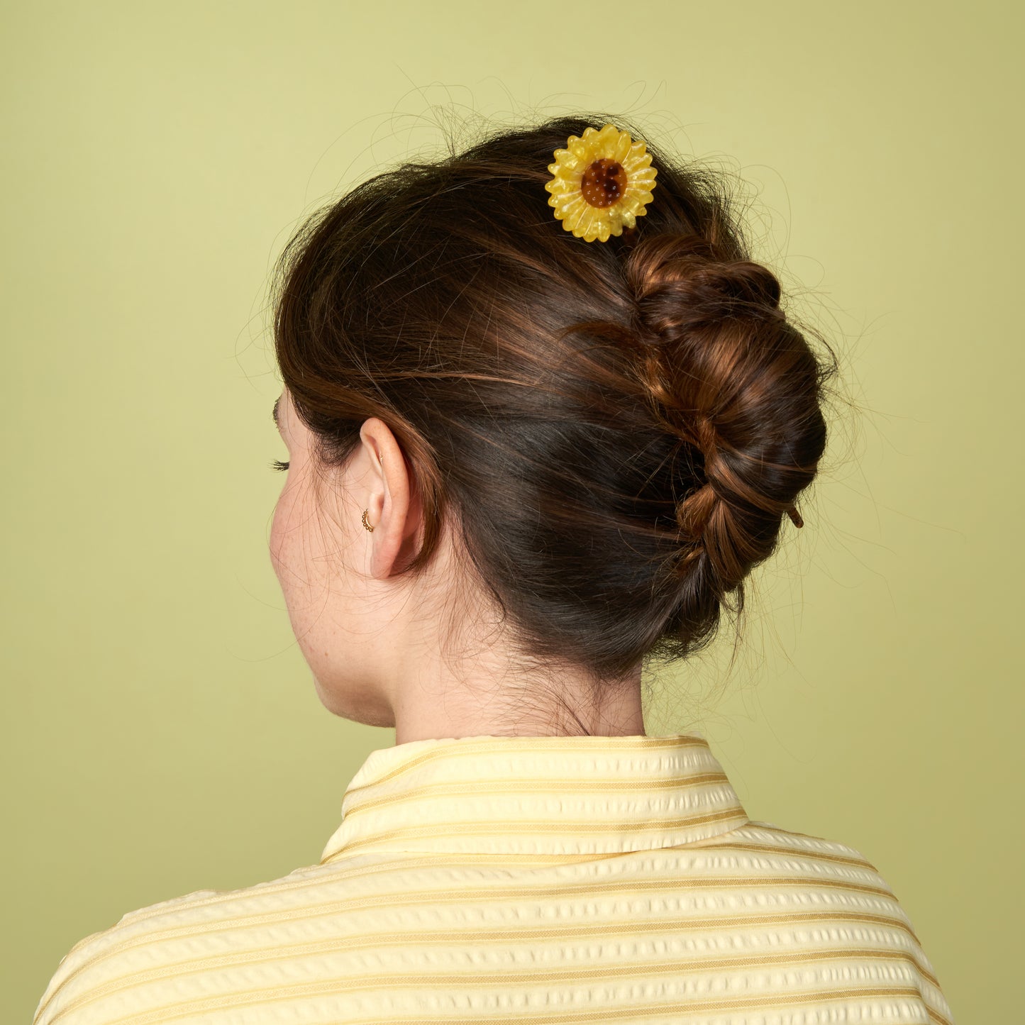 Sunflower Hair Stick