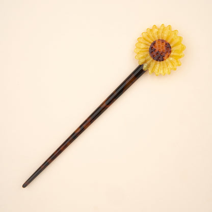 Sunflower Hair Stick