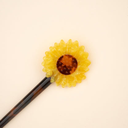Sunflower Hair Stick