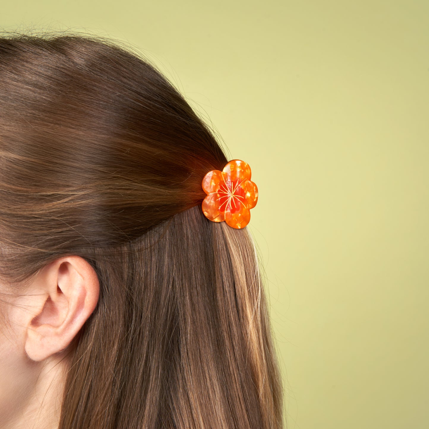 Nasturtium Mini Hair Claw