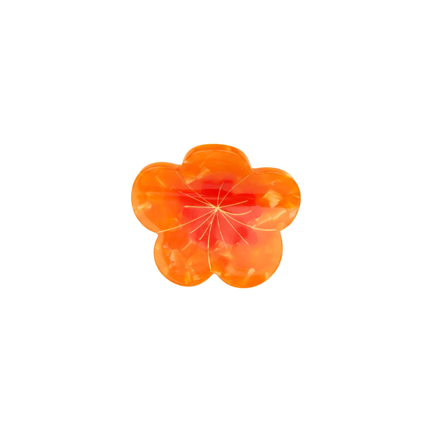 Nasturtium Mini Hair Claw