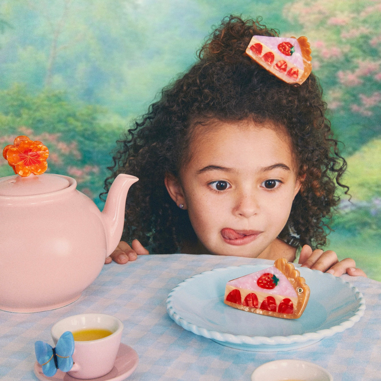 Strawberry Pie Hair Claw