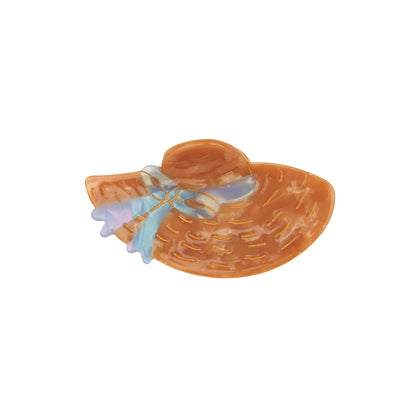 Straw Hat Hair Claw
